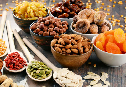 Trockenfrüchten Edel Nuss